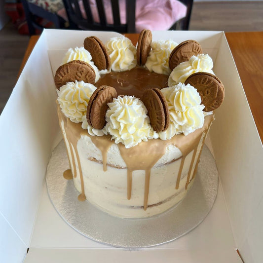 Biscoff Drip Cake