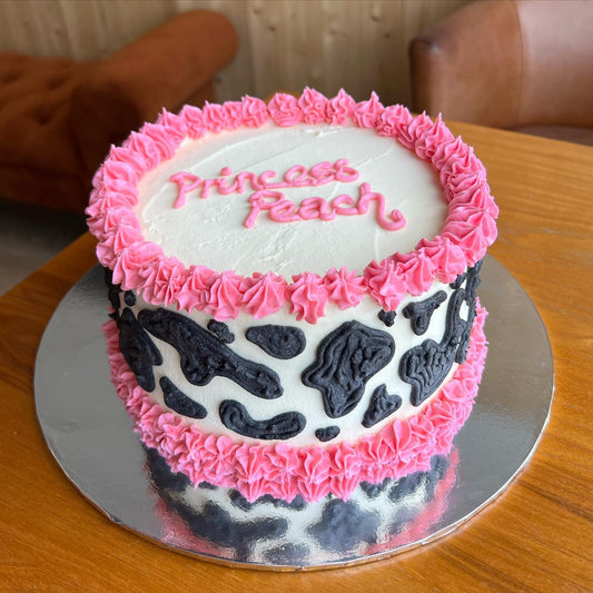 Cow Print Cake